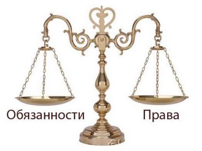 Права и обязанности. Рис.: economic-definition.com